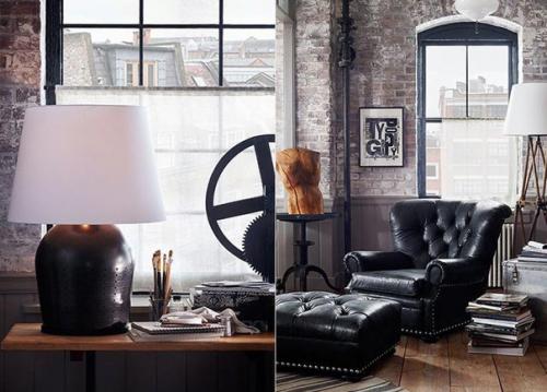 Интересный интерьер. В винтажном стиле. 04