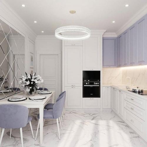 Просторная квартира. В светлых тонах. 03