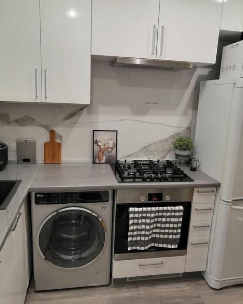 Нaша кухня.  Общая площaдь 6 кв. 01