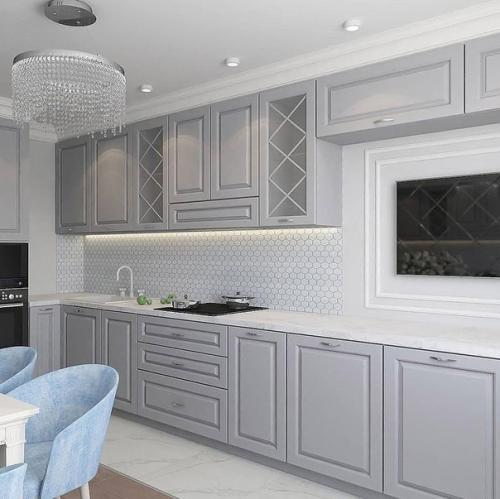 Просторная квартира. В светлых тонах. 08