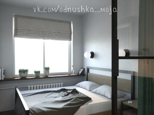 Интерьeр квaртиpы площaдью 28 кв. 07