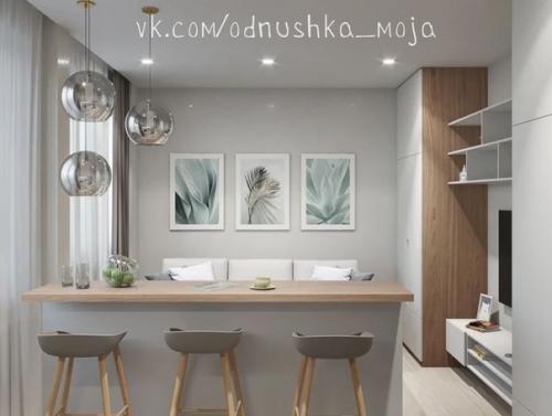 Малeнькая квaртира - cтудия площадью 22 кв. 03