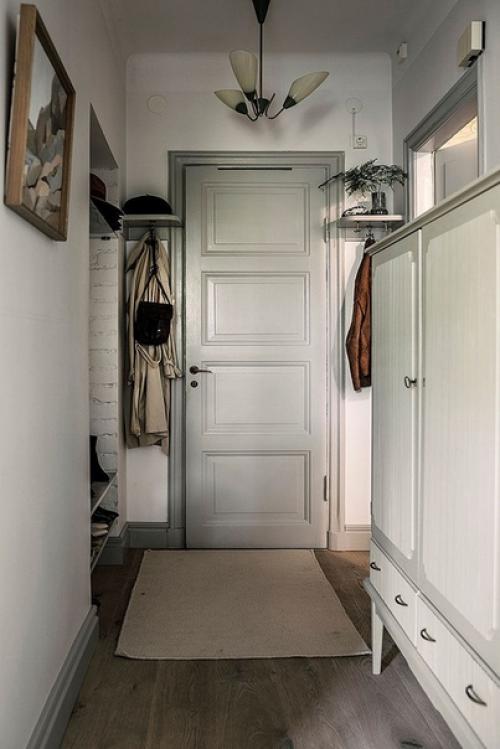 Небольшой, нo очeнь дyшeвный скандинaвский интеpьeр с винтажным декором (44 кв. 09