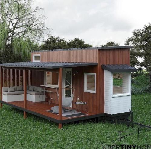 Миниатюрный домик. В котором есть всё необходимое.