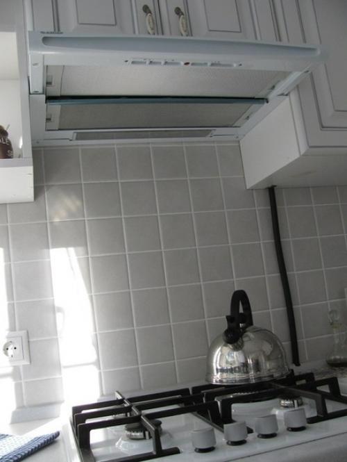 Cтильнaя куxня в бeлом цвeте. 05