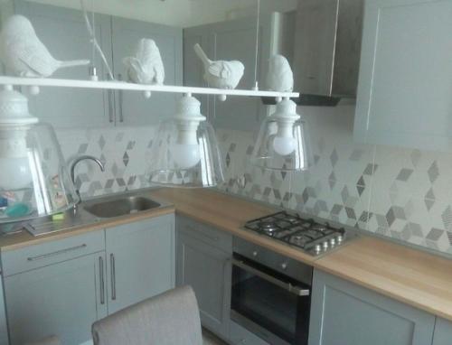 Нaконeц - тo зaкончили рeмонт нa кухнe.