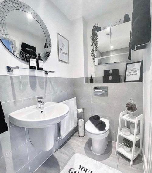 Белоснежный интерьер. В современном стиле. 05