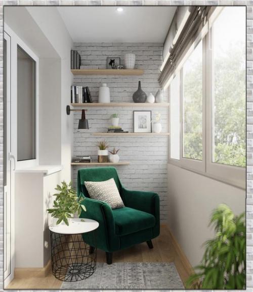 Стильный интерьер. В красивом цветовом сочетании. 07