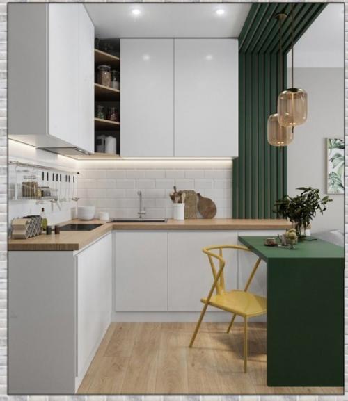 Стильный интерьер. В красивом цветовом сочетании. 01