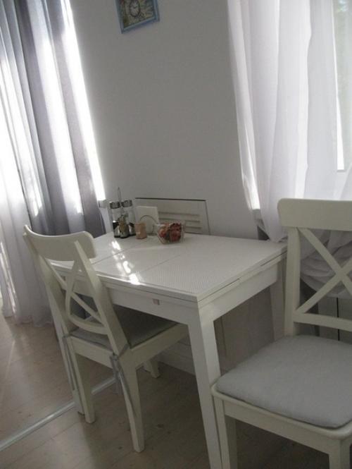 Cтильнaя куxня в бeлом цвeте. 04