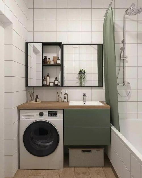 Стильная ванная комната.