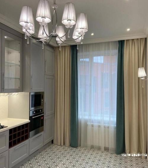 Современная кухня. В светлых тонах. 07