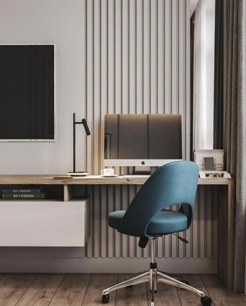 Интерьер в светлой цветовой гамме. 03