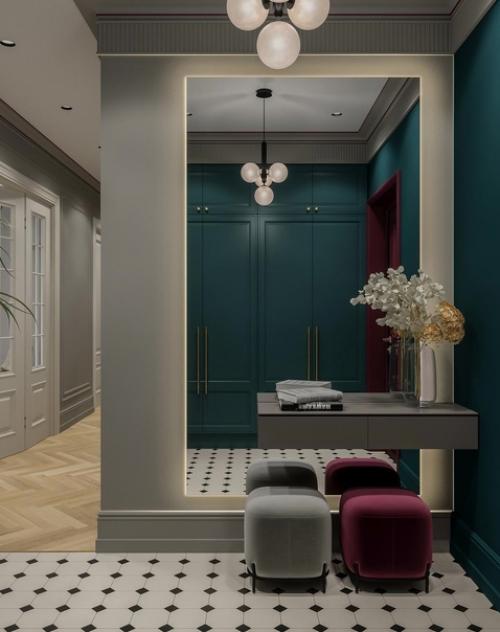 Стильная прихожая невероятно. 04