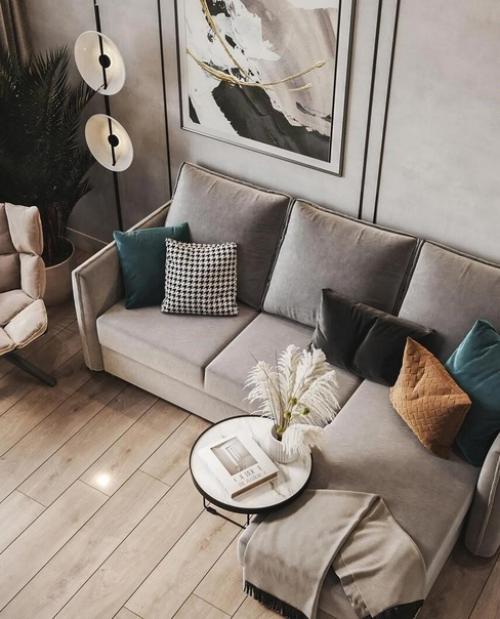 Интерьер в светлой цветовой гамме. 05