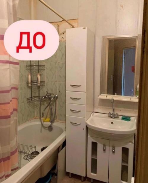 До и после ремонта. 07