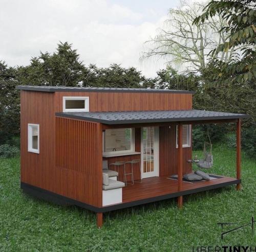 Миниатюрный домик. В котором есть всё необходимое. 01