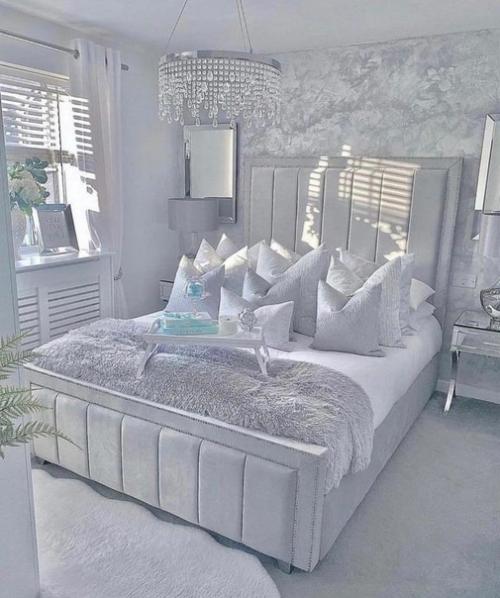 Белоснежный интерьер. В современном стиле. 03