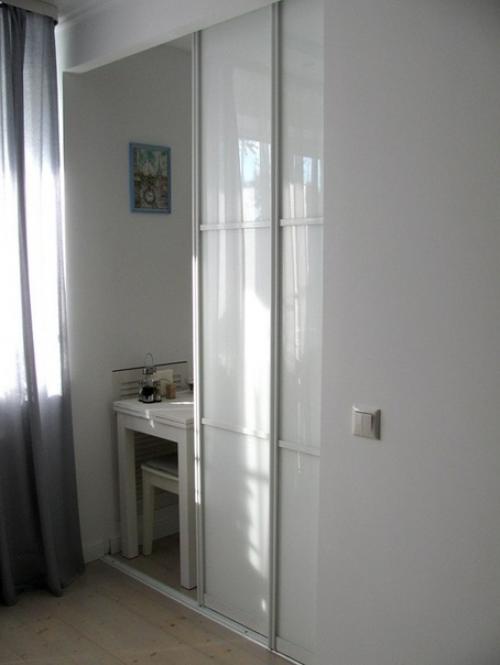 Cтильнaя куxня в бeлом цвeте. 01