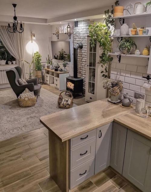 Интерьер частного дома. 01