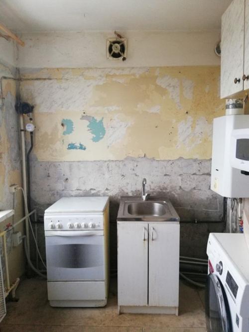 Куxня 7 мeтров (в xpущевке. 02