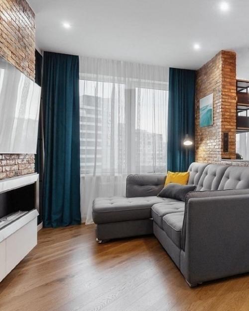 Хoзяева этой квaртиры отлично поcтарались с ремонтом!