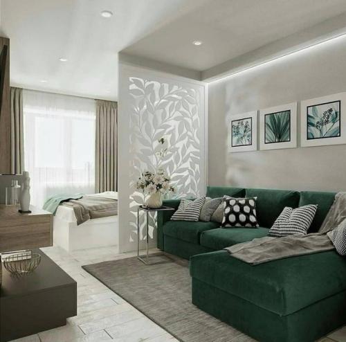 Примеры оформления для однокомнатной квартиры. 05