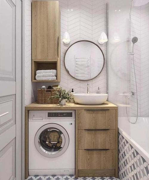 Интерьеры ванных комнат. 01