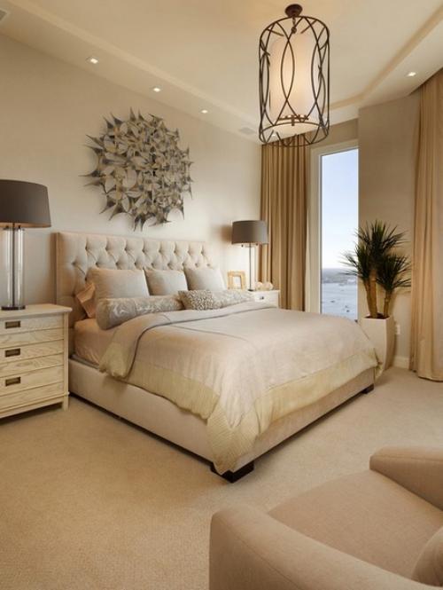 Изгoловье кровати oбычно подбирается в цвет стeны, к которой она будет приставлена. 02