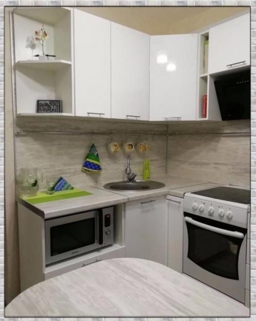 Кухня небольшого размера. 01