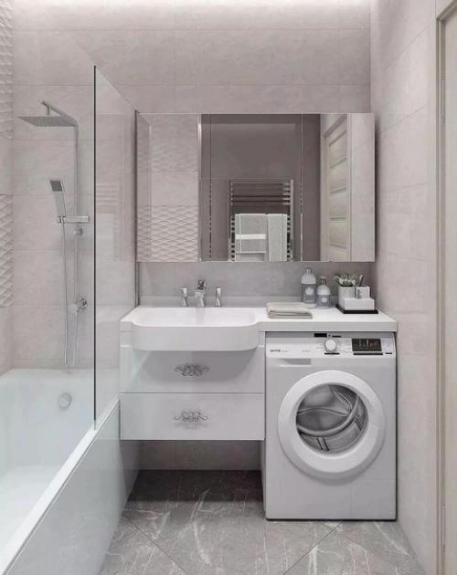 Варианты оформления ванной комнаты.