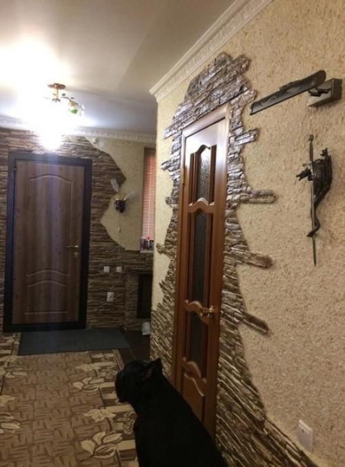 Интерьер прихожей и коридора.