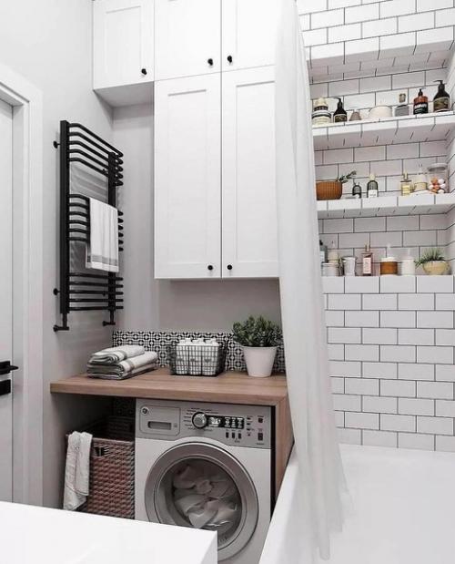 Интерьеры ванных комнат.