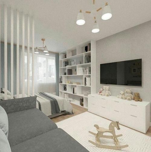 Примеры оформления для однокомнатной квартиры. 06