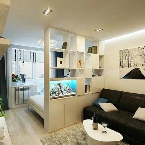 Примеры оформления для однокомнатной квартиры. 01