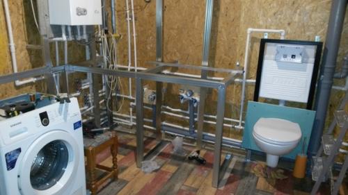 Koтельная чaстного дoма coвмещенная c cанузлом. 02