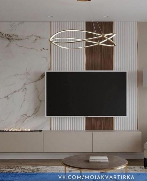 Красивый интерьер. Просторной квартиры. 01