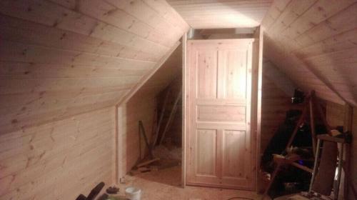 Процесс ремонта. И преображения чердака.