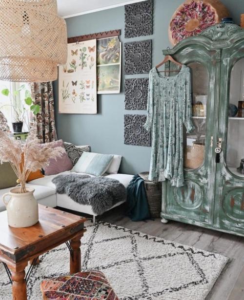 Уютный интерьер. В приятных оттенках. 04