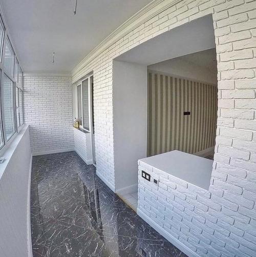 Результат ремонта балкона.