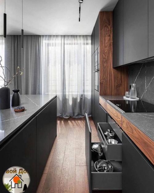 Идеи оформления кухни. 01