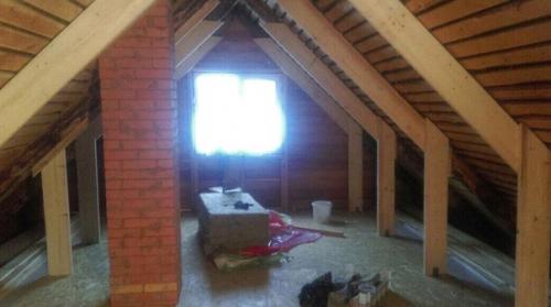 Процесс ремонта. И преображения чердака. 03