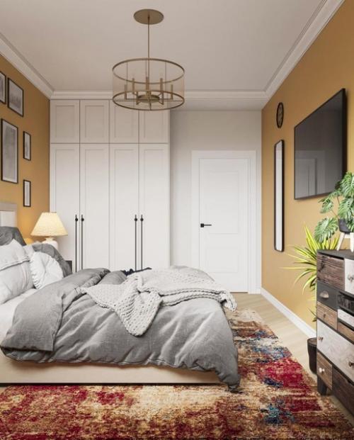 Необычный дизайн. Для уютной спальни. 04