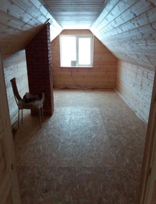 Процесс ремонта. И преображения чердака. 01