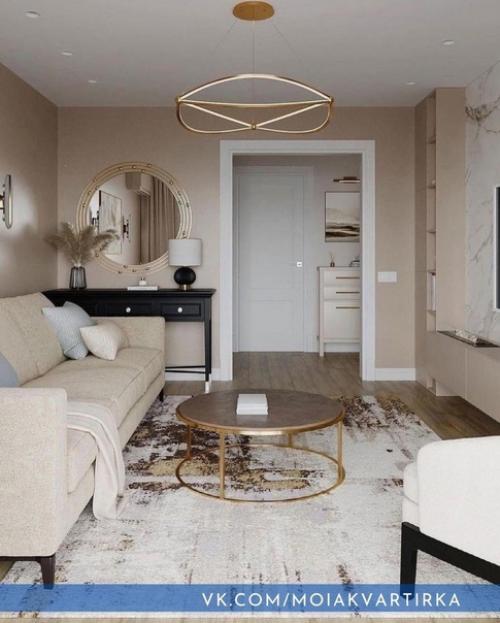 Красивый интерьер. Просторной квартиры. 02