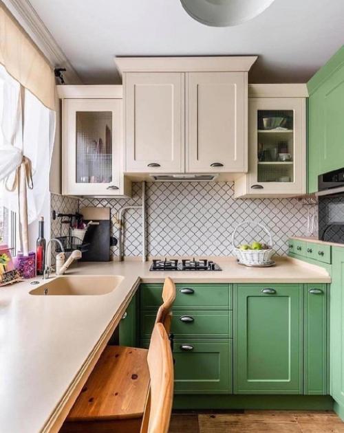 Интерьер кухни. Красивой и стильной. 01