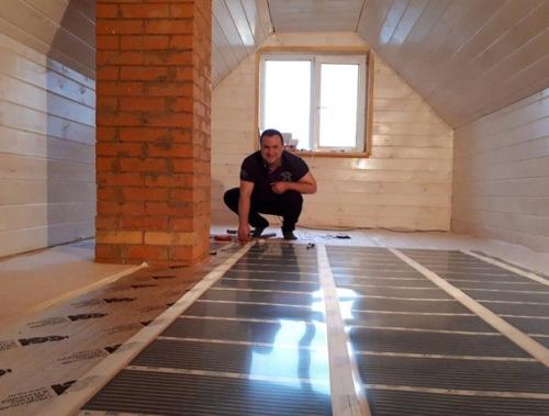 Процесс ремонта. И преображения чердака. 02