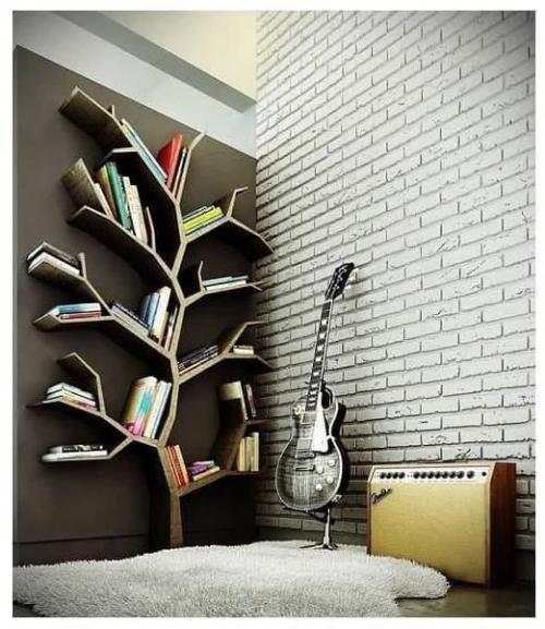 Интересные полочки. Которые являются красивым декором.