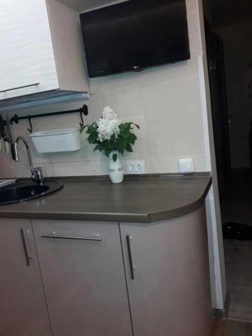 Стильная кухня. Небольших размеров. 01