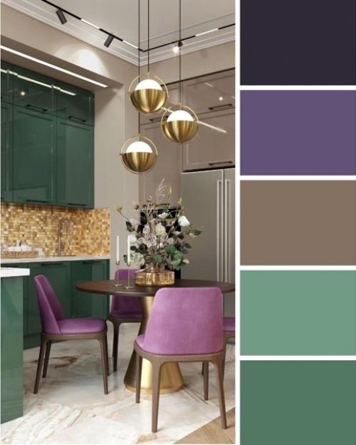 Подобрала для вас готовые проекты с правильными сочетаниями цветов.